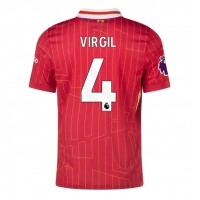 Echipament fotbal Liverpool Virgil van Dijk #4 Tricou Acasa 2024-25 maneca scurta